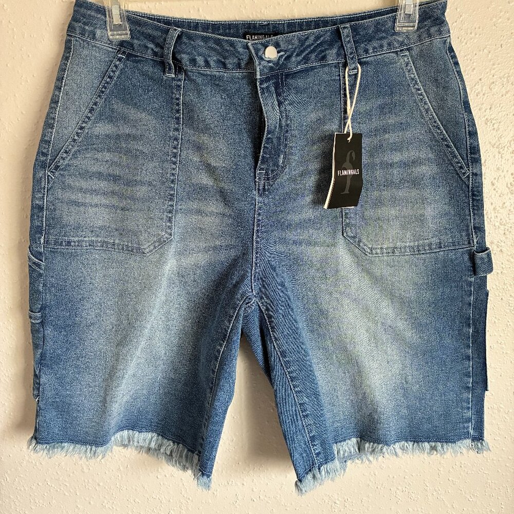 Flamingals female denim shorts